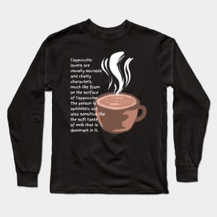 Cappucino Character Long Sleeve T-Shirt